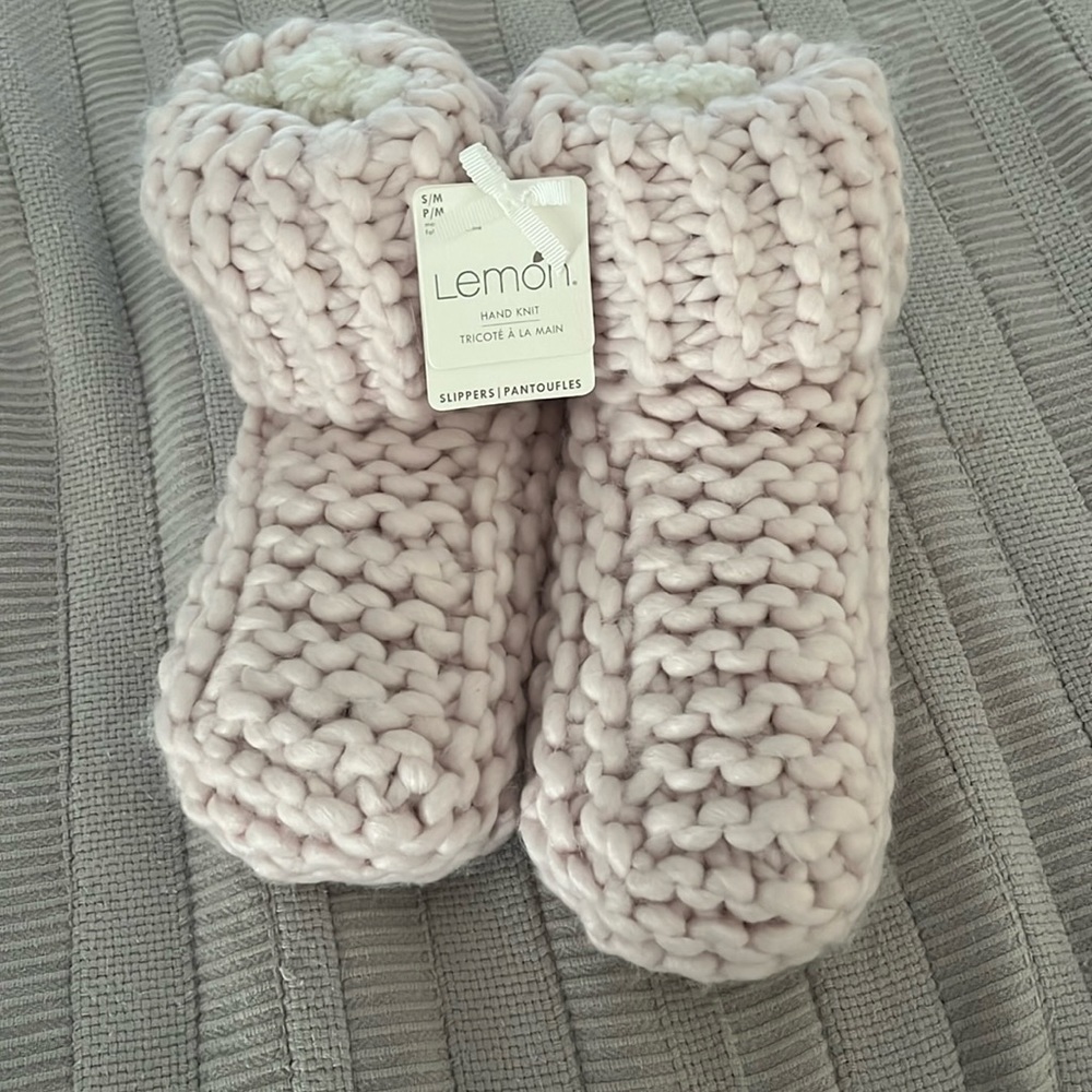 Lemon Cabin Cute Women's Slipper Socks